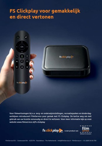 FS Clickplay voor gemakkelijk en direct vertonen